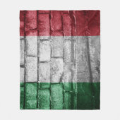 Couverture Polaire Drapeau italien (Devant)