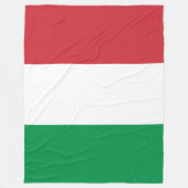 Couverture Polaire Drapeau italien (Italie) (Devant)