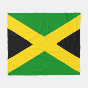 Couverture Polaire Drapeau jamaïcain