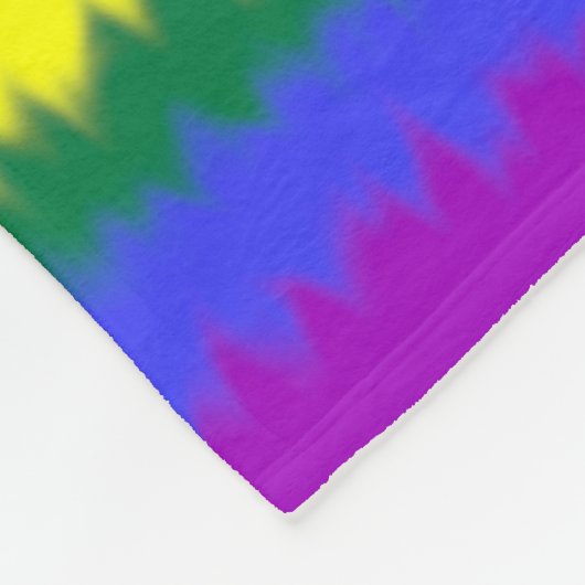 Couverture Polaire Drapeau LGBT+ (Coin)