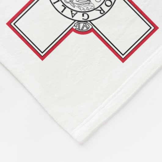 Couverture Polaire Drapeau Malte (Coin)