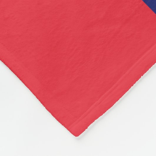 Couverture Polaire Drapeau Maurice (Coin)