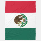 COUVERTURE POLAIRE DRAPEAU MEXICAIN (Devant)