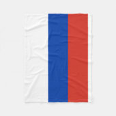Couverture Polaire Drapeau mondial de Russie (Devant)