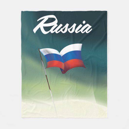 Couverture Polaire Drapeau national de la Russie (Devant)