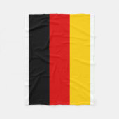Couverture Polaire Drapeau national du monde de l'Allemagne (Devant)