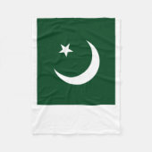 Couverture Polaire Drapeau national du monde du Pakistan (Devant)