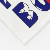 Couverture Polaire Drapeau né au Texas (Coin)