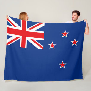 Couverture Polaire Drapeau néo-zélandais