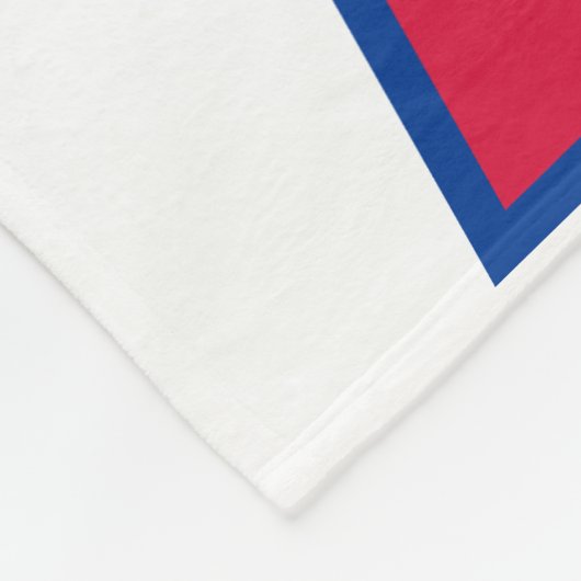 Couverture Polaire Drapeau népalais (Coin)