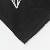 Couverture Polaire Drapeau Odin ravens épées Viking Mythologie (Coin)