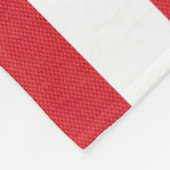Couverture Polaire Drapeau patriotique américain (Coin)