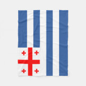 Couverture Polaire Drapeau patriotique d'Adjara (Devant)