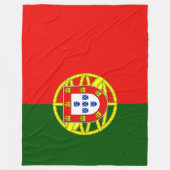 Couverture Polaire Drapeau portugais Bandeira De Portugal (Devant)