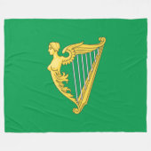 Couverture Polaire Drapeau républicain irlandais (Devant (Horizontal))