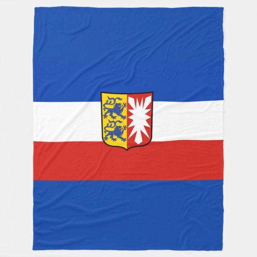 Couverture Polaire Drapeau Schleswig-Holstein Fleece Blanket (Devant)