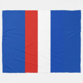 Couverture Polaire Drapeau Schleswig-Holstein Fleece Blanket (Devant (Horizontal))