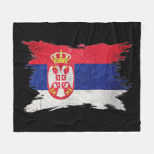 Drapeau serbe Grunge, Drapeau serbe