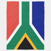 Couverture Polaire Drapeau sud-africain (Devant)