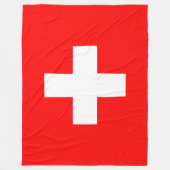 Couverture Polaire Drapeau suisse (Suisse) (Devant)