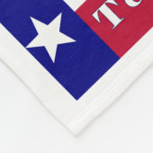 Couverture Polaire Drapeau texan natif de 8e génération (Coin)