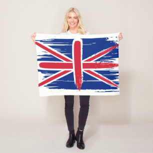 Couverture Polaire Drapeau Union Jack britannique de Bruxelles