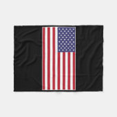 Couverture Polaire Drapeau Usa Patch Poitrine Star Spangled Banner Am (Devant (Horizontal))