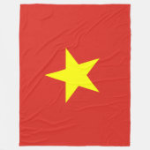 Couverture Polaire Drapeau vietnamien (Vietnam) (Devant)
