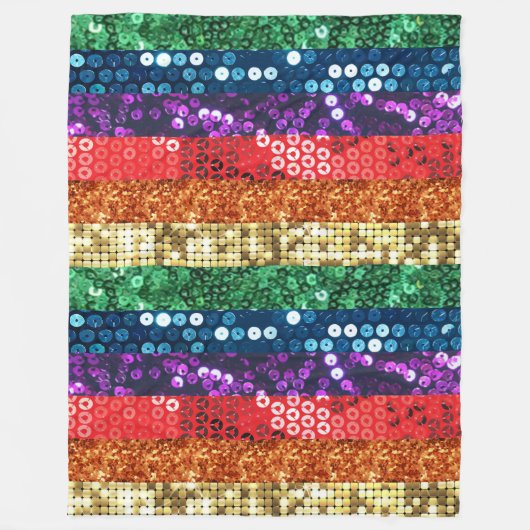 Couverture Polaire drapeaux de la fierté (Devant)