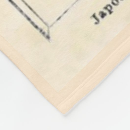 Couverture Polaire DRAPEAUX du MONDE (Coin)