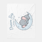 Couverture Polaire Dream Big, Little One (Devant)