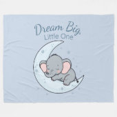 Couverture Polaire Dream Big, Little One (Devant (Horizontal))