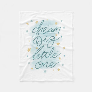 Couverture Polaire Dream Big Little One Pastel Stars