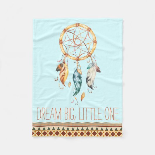 Couverture Polaire Dream Catcher Boho Baby Blanket (Devant)