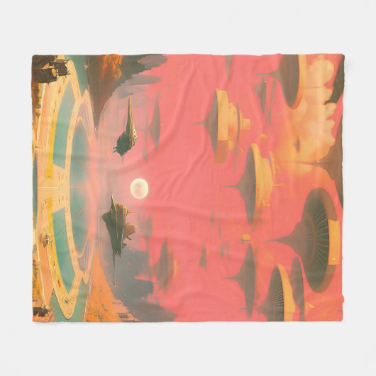 Couverture Polaire Dream World (Devant (Horizontal))