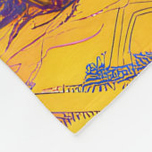 Couverture Polaire Dreamland psychédélique (Coin)