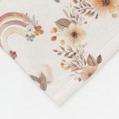 Couverture Polaire Dreamy Boho Highland Cow Nursery (Coin)