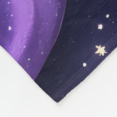 Couverture Polaire Dreamy Lavender Celestial Moon Blanket – Luxury Se (Coin)