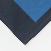 Couverture Polaire Dreidel bleu métallique (Coin)