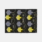 Couverture Polaire Driedel Fun Hanoukka Fleece Blanket (Devant (Horizontal))