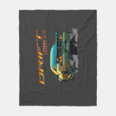 COUVERTURE POLAIRE DRIFT LEGEND SUPRA MK4 - STYLE ANIME (Devant)