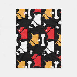 Couverture Polaire Droits de protection du bien-être des chiens Bow