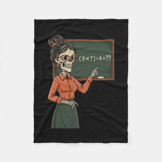 Couverture Polaire Drôle 67 Meme Pemdas Prof de Mathématiques Élément (Devant)