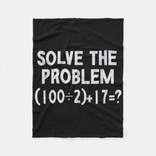 Couverture Polaire Drôle 67 Mème Pemdas Prof de maths élémentaire Cer