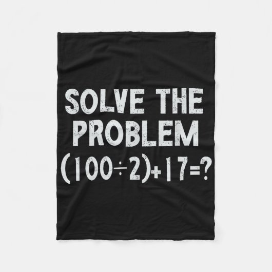 Couverture Polaire Drôle 67 Mème Pemdas Prof de maths élémentaire Cer (Devant)