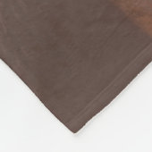 Couverture Polaire Drôle chanter âne ferme animal violet Arrière - pl (Coin)