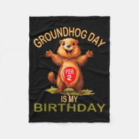 Drôle de jour de la marmotte est mon anniversaire,