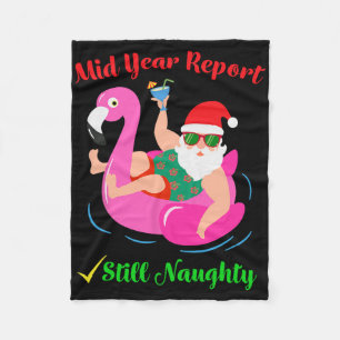 Couverture Polaire Drôle de rapport de mi-année Toujours le Père Noël