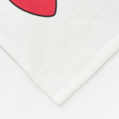 Couverture Polaire Drôle de Saint-Valentin Garçon Canard Chasse Appel (Coin)