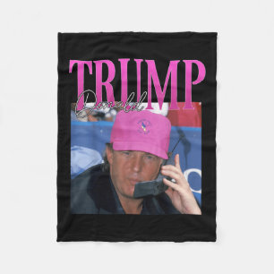 Couverture Polaire Drôle Donald Trump me manque pourtant A2k Vintage 